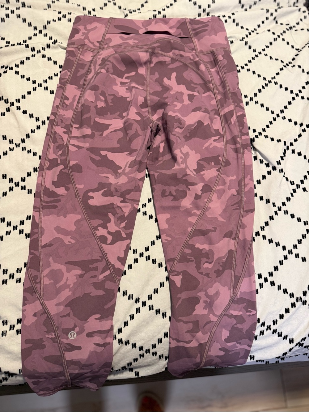 lululemon athletica Pink Camo High-Rise Leggings - Picture 3 of 5
